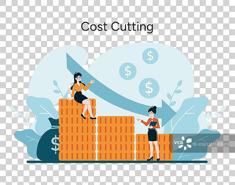 积极的组织费用管理图片素材