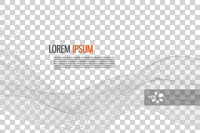 混合曲线波浪线图片素材