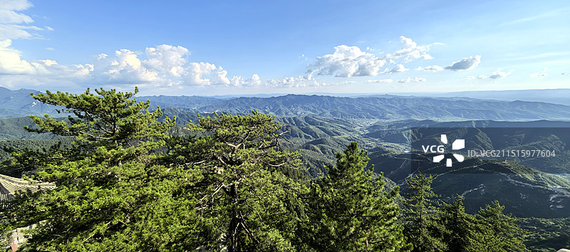 山西吕梁北武当图片素材