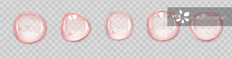 胶原蛋白精华液滴图片素材