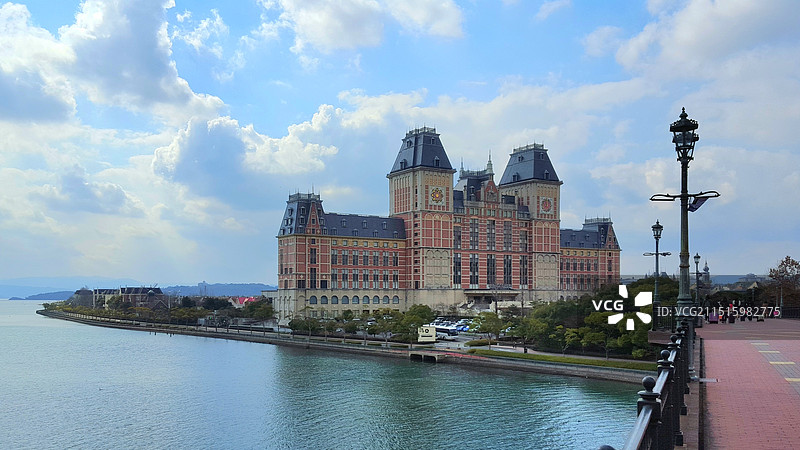 日本长崎县佐世保市，豪斯登堡乐园图片素材