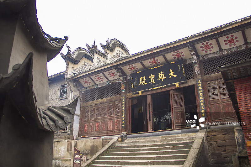 自贡仙市古镇图片素材