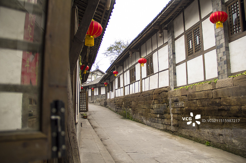 自贡仙市古镇图片素材