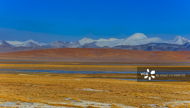 国家公园--三江源--长江源--唐古拉山主峰--格拉丹东西坡图片素材