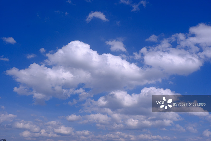 蓝天白云特写镜头图片素材