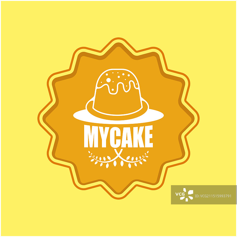 蛋糕创意图标logo设计图片素材