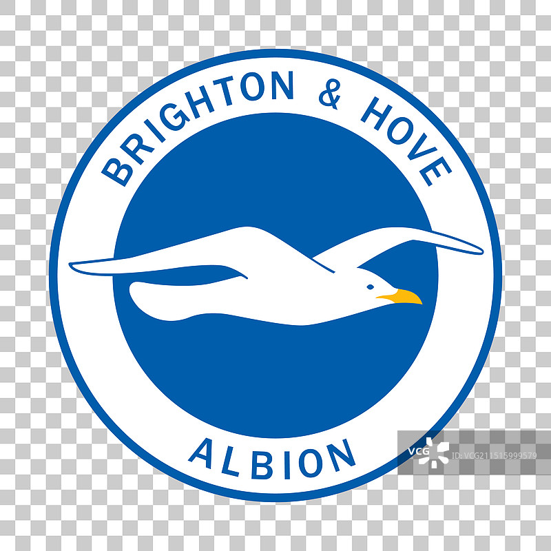 布莱顿足球俱乐部logo图片素材