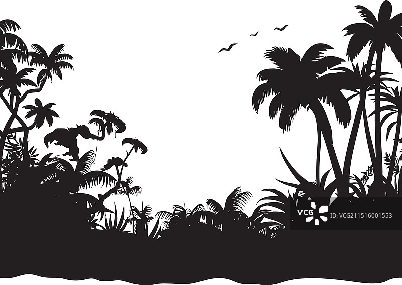 黑暗树冠乌木丛林标志玛瑙荒野图片素材