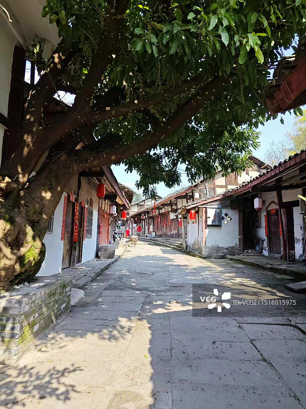 南充嘉陵第一桑梓风景区图片素材