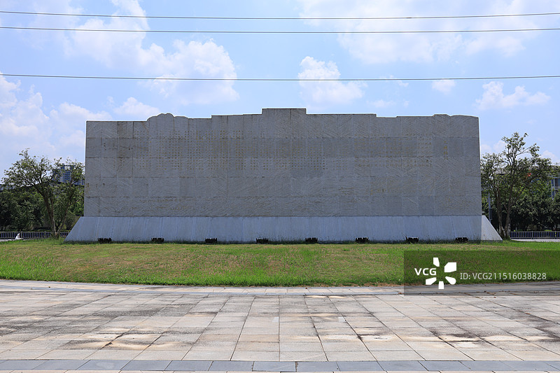 抚州名人雕塑园景区图片素材