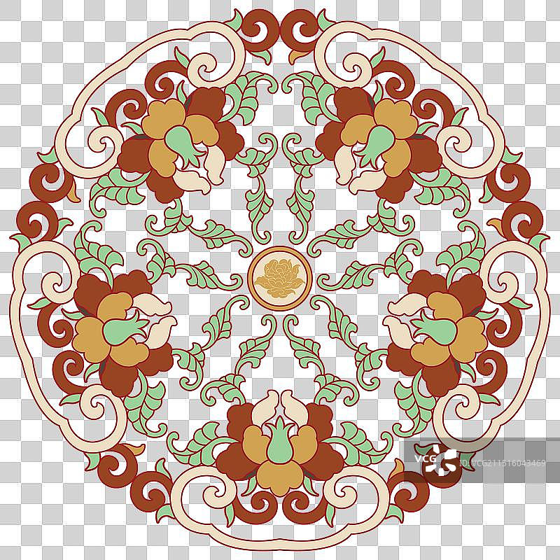 敦煌纹样2图片素材