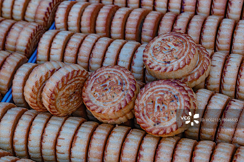 中秋月饼特写图片素材