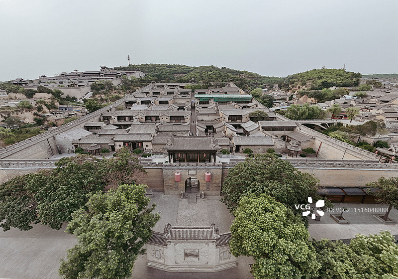 晋中灵石县王家大院民居艺术馆图片素材