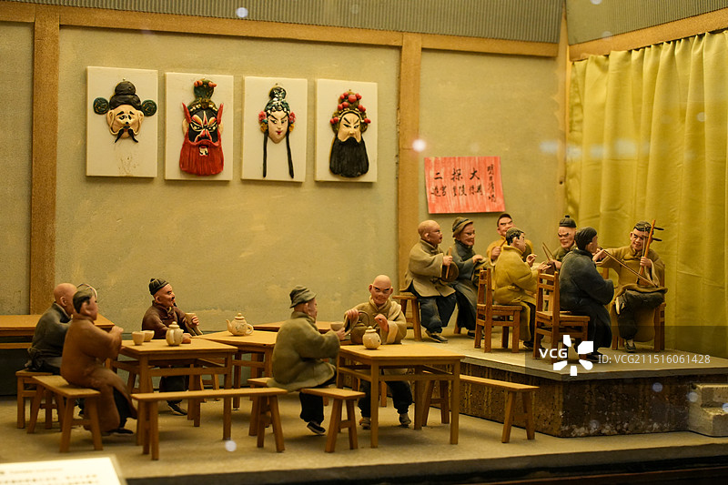 北京老舍茶馆图片素材