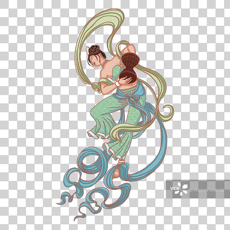 敦煌飞天素材图片素材