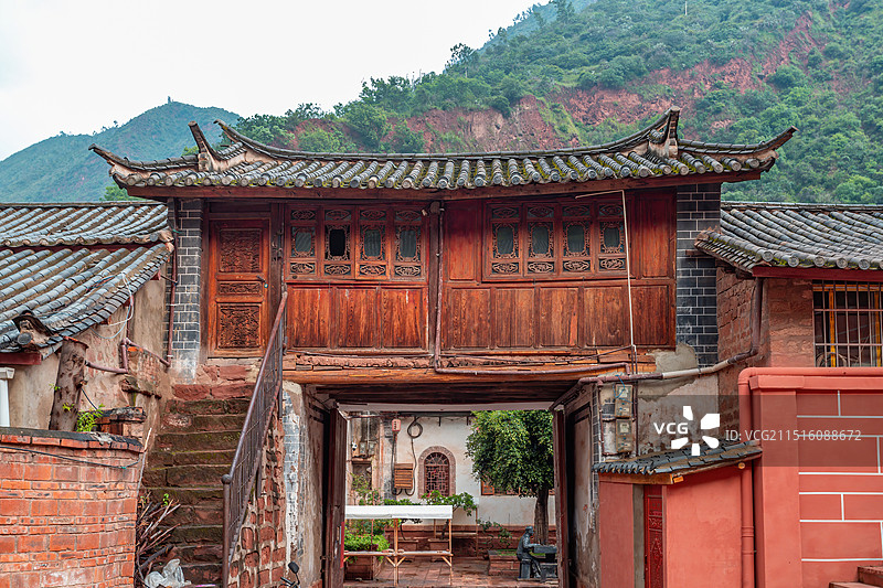 楚雄州禄丰县黑井古镇图片素材