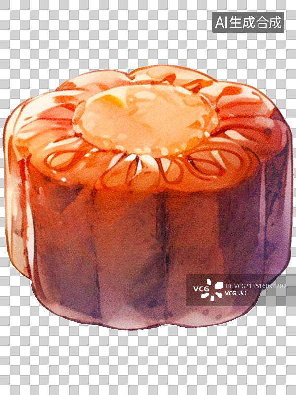【AI数字艺术】中秋节传统美食，冰皮月饼，水晶月饼图片素材