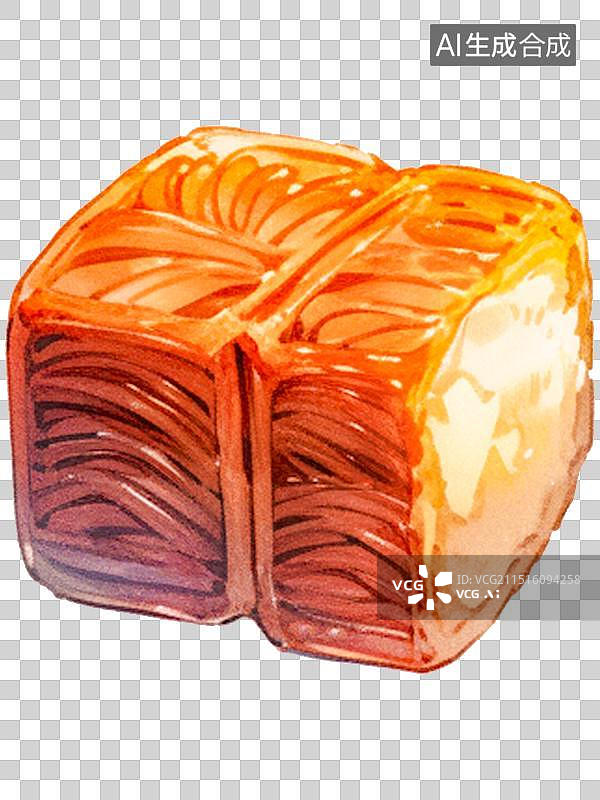 【AI数字艺术】中秋节传统美食，冰皮月饼，水晶月饼图片素材