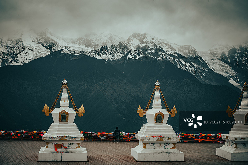 梅里雪山图片素材