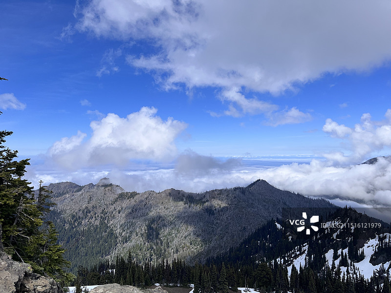 奥林匹斯山 雪山图片素材