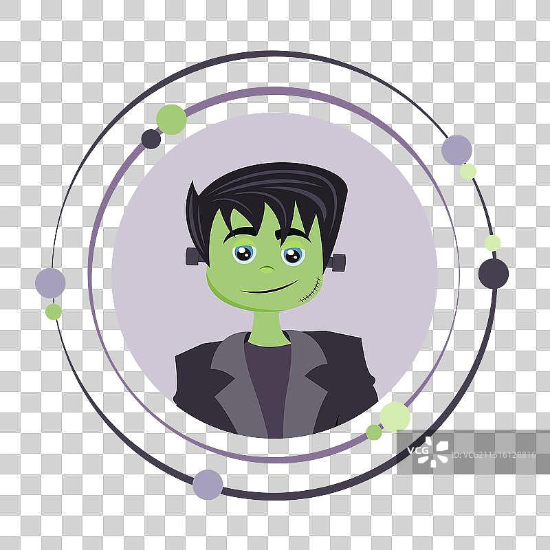 弗兰肯斯坦图标图片素材