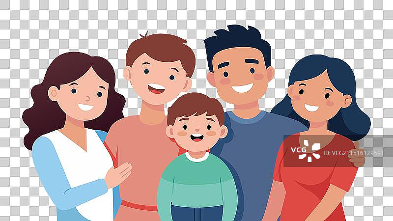 和父母在家中的欢乐时光图片素材