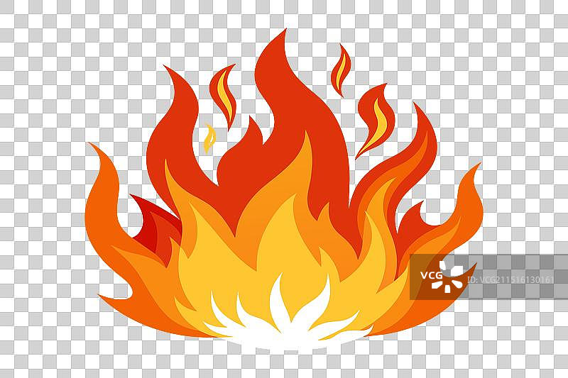 火焰形状图片素材