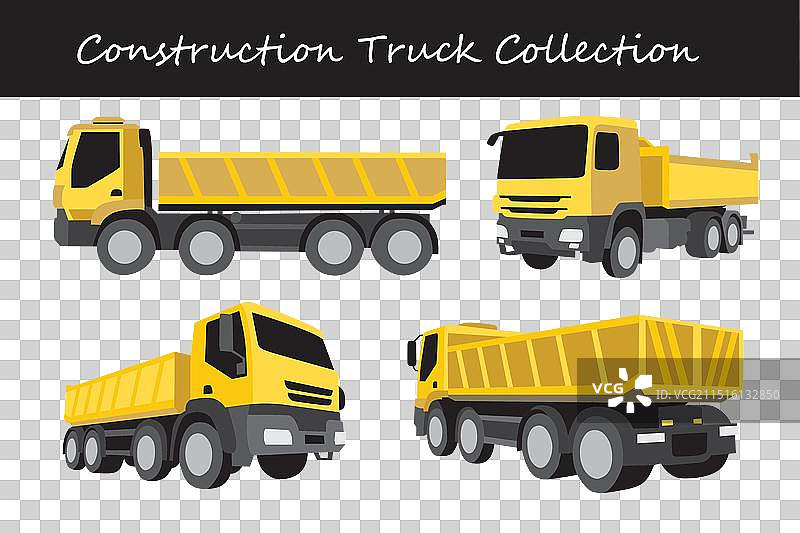 建筑卡车合集图片素材