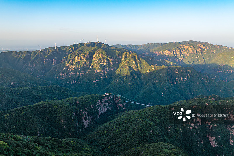 三门峡渑池仙门山景区风光图片素材