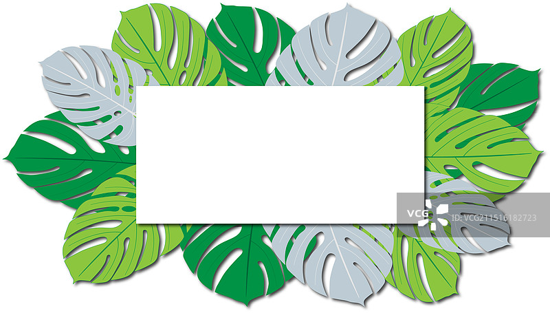 白色明信片，可添加文字图片素材