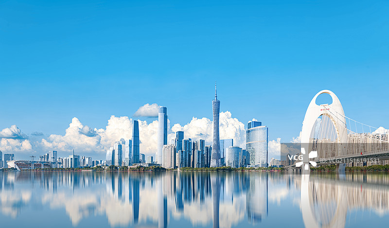 广州珠江新城建筑城市都市风光图片素材