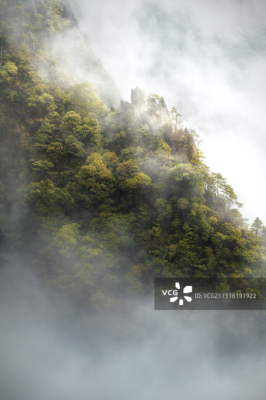 江西宜春明月山图片素材