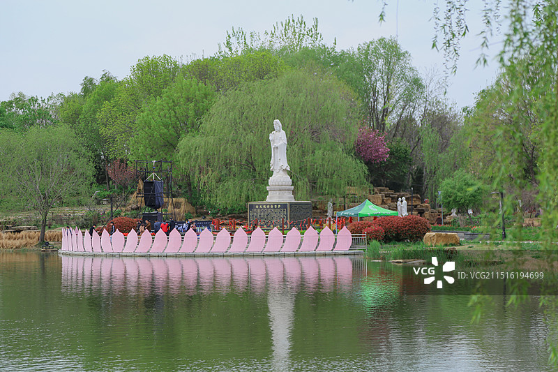 菏泽曹州牡丹园景区图片素材