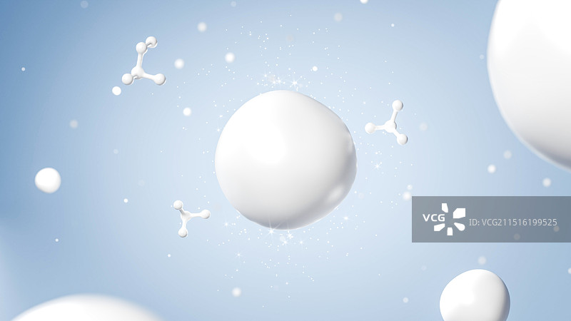 牛奶精华修复吸收图片素材