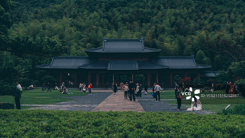 绍兴市兰亭景区图片素材