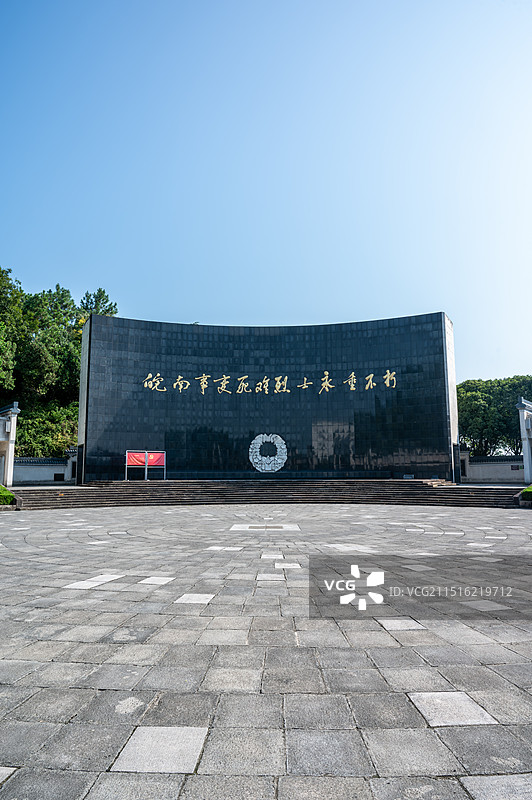 宣城泾县皖南事变烈士陵园图片素材