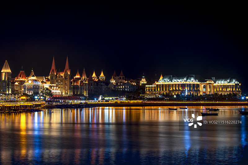 烟台海昌渔人码头旅游景区图片素材