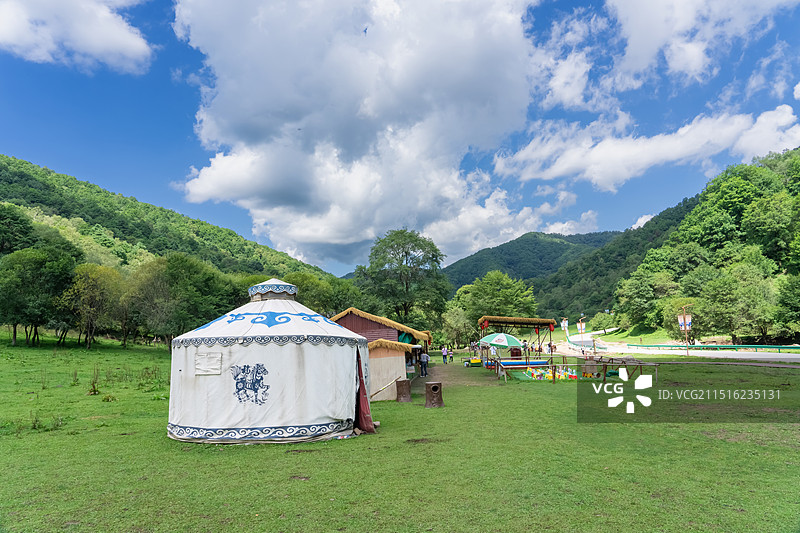 宝鸡大水川旅游景区图片素材
