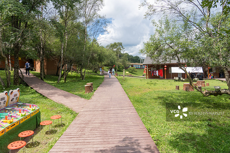 宝鸡大水川旅游景区图片素材