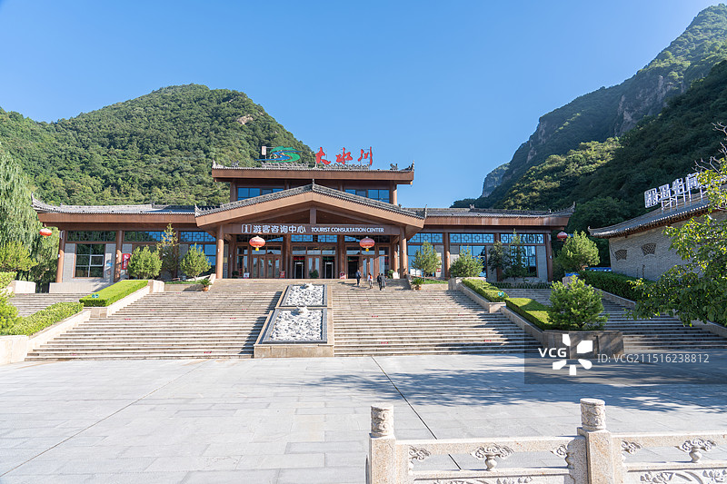 宝鸡大水川旅游景区图片素材