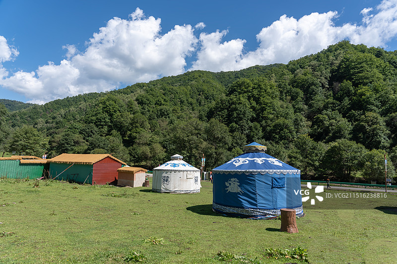 宝鸡大水川旅游景区图片素材