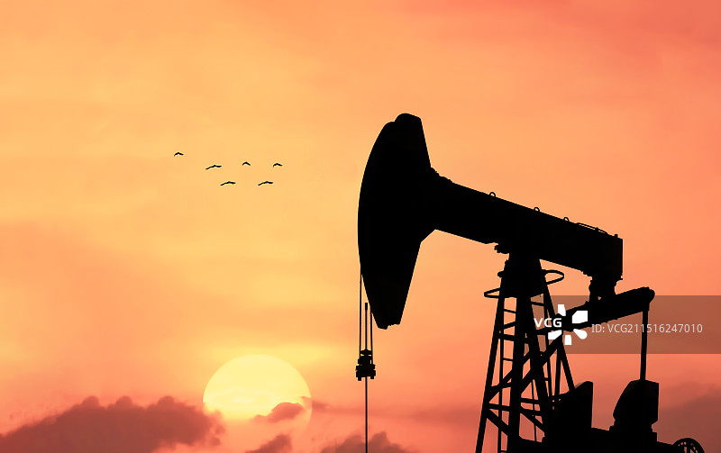 胜利油田景观图片素材