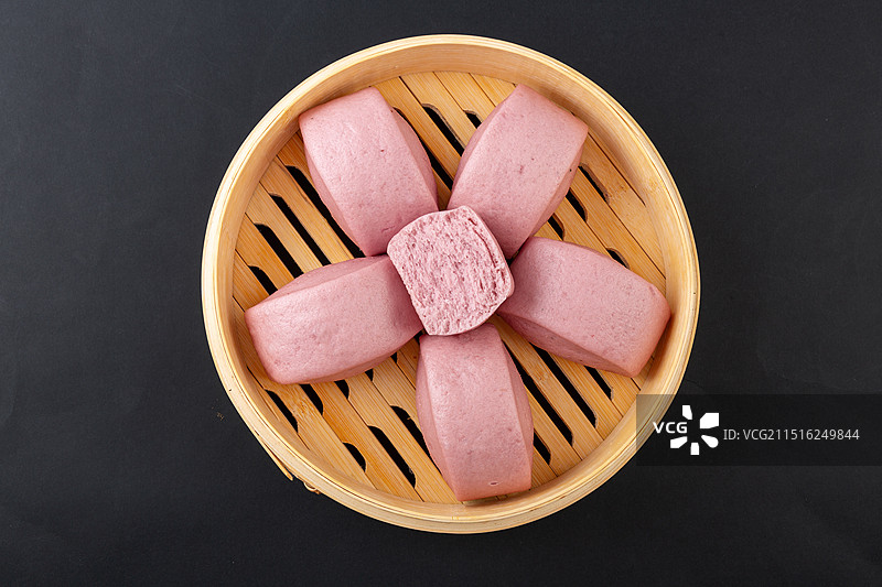 紫薯刀切馒头图片素材