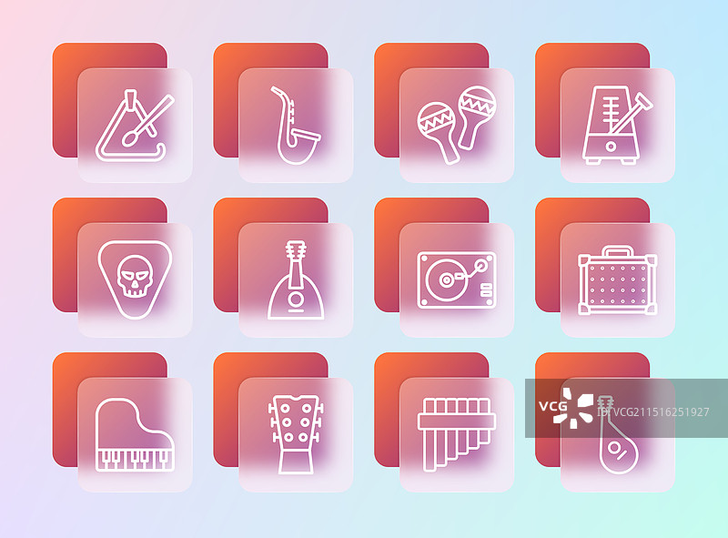 节拍器与吉他琴颈图片素材