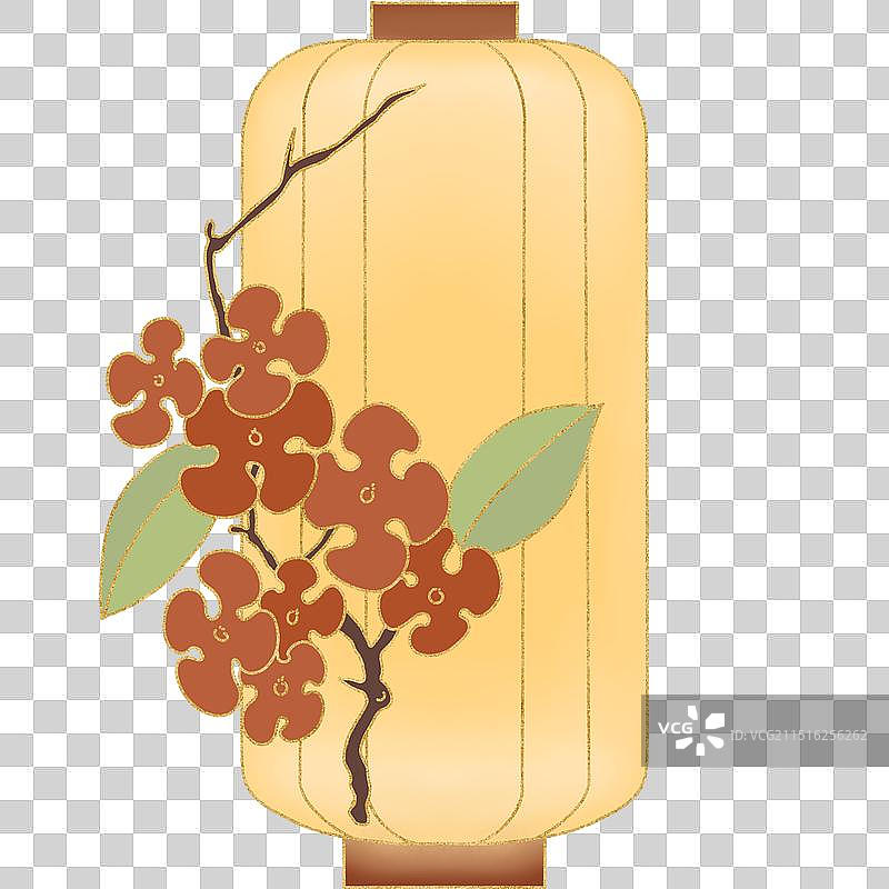 中秋桂花灯笼图片素材