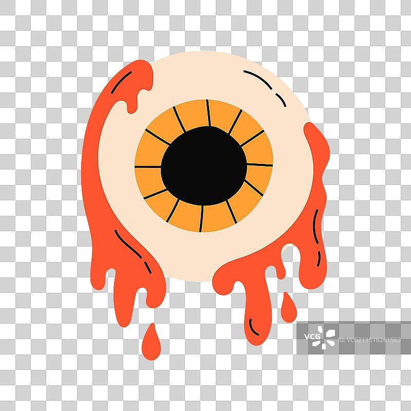 血腥的僵尸眼睛图片素材