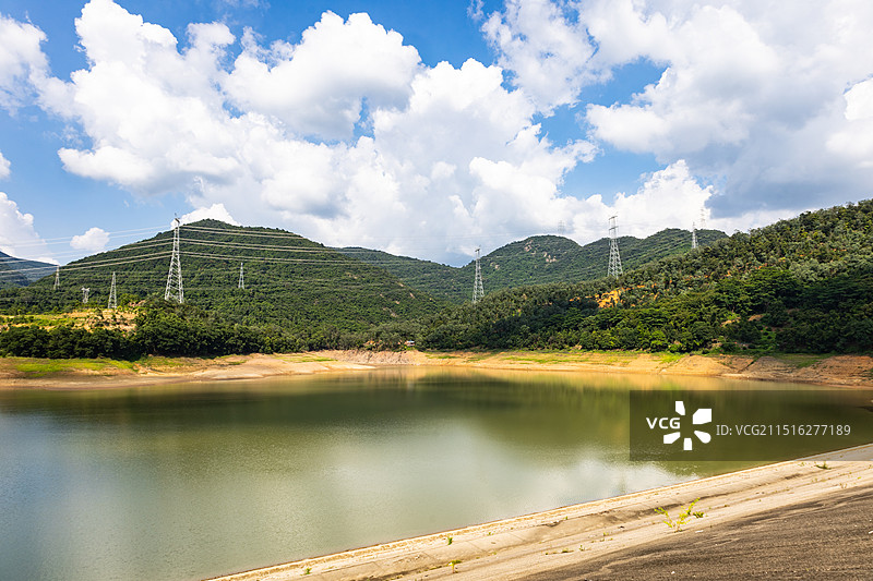 东莞清溪湖水库图片素材