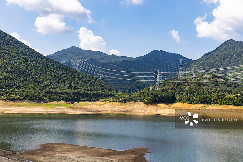 东莞清溪湖水库图片素材