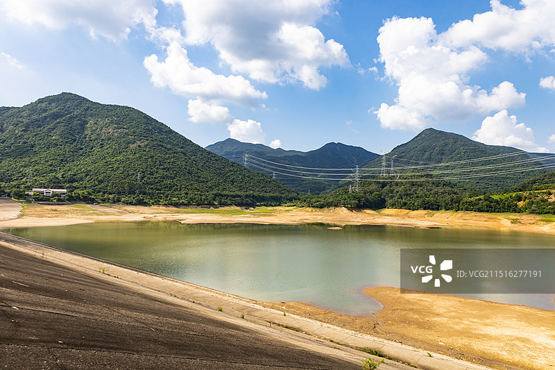 东莞清溪湖水库图片素材