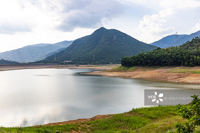 东莞清溪湖水库图片素材